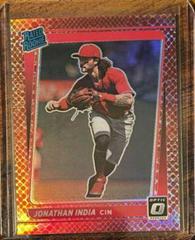 Jonathan India [Red Dragon] Baseball Cards 2021 Panini Donruss Optic Prices