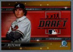 JR Ritchie [Gold] Baseball Cards 2022 Bowman Draft Night Prices