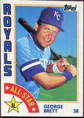 George Brett Baseball Cards 1984 Topps Tiffany Prices