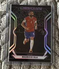 Mauricio Isla [Purple] Soccer Cards 2020 Panini Obsidian Prices