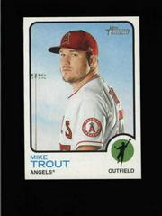 Mike Trout [Mini] Baseball Cards 2022 Topps Heritage Prices