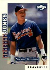 Chipper Jones #258 Baseball Cards 1998 Score Rookie Traded Prices