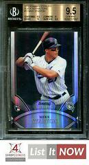 Mike Stanton [Black Refractor] #17 Baseball Cards 2010 Bowman Sterling Prices
