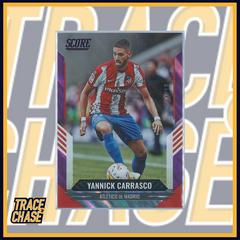 Yannick Carrasco [Purple Lava] Soccer Cards 2021 Panini Score FIFA Prices
