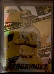 Julio Rodriguez [Gold Minted] Baseball Cards 2022 Topps Fire Prices
