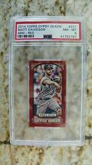 Matt Davidson [Mini Red] #221 Baseball Cards 2014 Topps Gypsy Queen Prices