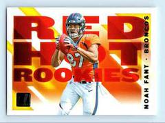 Noah Fant Football Cards 2019 Donruss Red Hot Rookies Prices