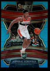Admiral Schofield [Light Blue Prizm] #6 Basketball Cards 2019 Panini Select Prices