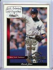Derek Jeter #2 Baseball Cards 1998 Donruss Signature Prices