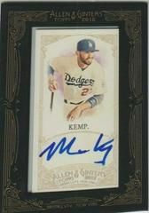 Matt Kemp Baseball Cards 2012 Topps Allen & Ginter Prices