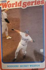Dodgers' Secret Weapon [Glossy] Baseball Cards 1989 Fleer World Series Prices