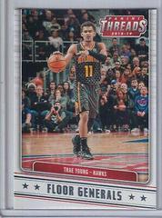 Trae Young #4 Basketball Cards 2018 Panini Threads Floor Generals Prices