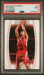Yao Ming [SP Limited] #26 Basketball Cards 2003 SP Authentic Prices