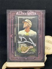 Bryan De La Cruz [Black Frame] Baseball Cards 2022 Topps Allen & Ginter Mini Autographs Prices
