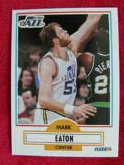 Mark Eaton Basketball Cards 1990 Fleer Prices