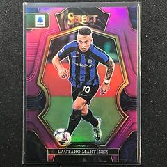 Lautaro Martinez [Purple] Soccer Cards 2022 Panini Select Serie A Prices