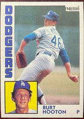 Burt Hooton #15 Baseball Cards 1984 Topps Nestle Prices
