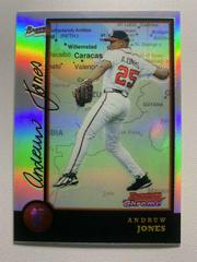Andruw Jones [Refractor] Baseball Cards 1998 Bowman Chrome International Prices