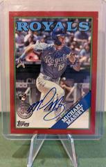 Michael Massey [Red] #88BA-MAS Baseball Cards 2023 Topps Silver Pack 1988 35th Anniversary Autographs Prices