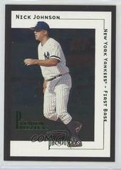 Nick Johnson Baseball Cards 2001 Fleer Premium Prices