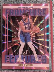 Joel Embiid [Pink] #3 Basketball Cards 2023 Panini Donruss Franchise Features Prices
