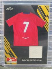 David Beckham Soccer Cards 2023 Leaf Goal Jersey Relics Prices