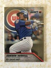 Addison Russell [Topaz] #156 Baseball Cards 2016 Topps Bunt Prices