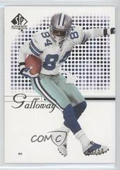 Joey Galloway [Gold] #83 Football Cards 2002 SP Authentic Prices