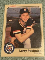 Larry Pashnick #338 Baseball Cards 1983 Fleer Prices