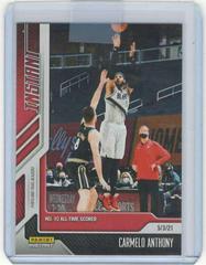Carmelo Anthony #165 Basketball Cards 2020 Panini Instant Prices