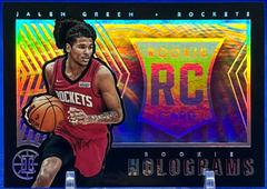 Jalen Green Basketball Cards 2021 Panini Illusions Rookie Holograms Prices