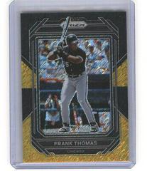 Frank Thomas [Black Gold] #177 Baseball Cards 2023 Panini Prizm Prices