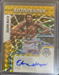 Elvin Hayes [Gold] #AM-EHY Basketball Cards 2021 Panini Mosaic Autographs Prices