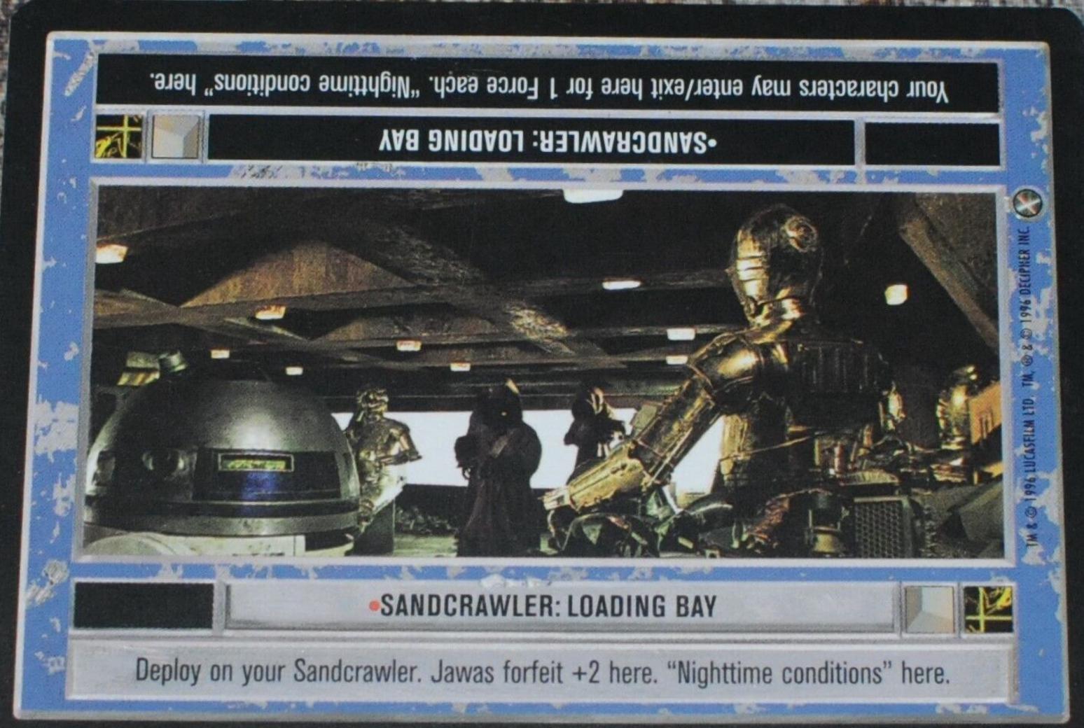 Sandcrawler: Loading Bay [Limited] Star Wars CCG A New Hope