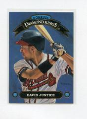 David Justice #DK-6 Baseball Cards 1992 Panini Donruss Diamond Kings Prices