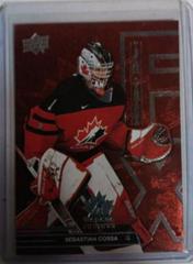 Sebastian Cossa Hockey Cards 2022 Upper Deck Team Canada Juniors FX Prices