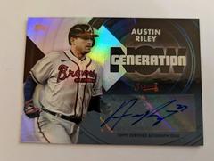 Austin Riley [Autograph] #GN-35 Baseball Cards 2022 Topps Generation Now Prices