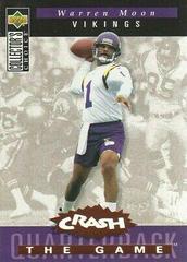 Warren Moon [Bronze] #C10 Football Cards 1994 Collector's Choice Crash the Game Prices