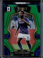Jonathan Ikone [Green] Soccer Cards 2022 Panini Select Serie A Prices