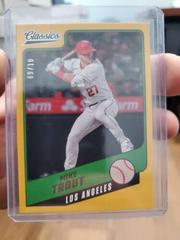 Mike Trout [Gold] #17 Baseball Cards 2022 Panini Chronicles Classics Prices