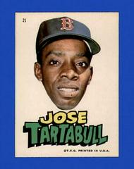 Jose Tartabull Baseball Cards 1967 Topps Red Sox Stickers Prices