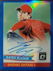 Shohei Ohtani Baseball Cards 2018 Panini Donruss Optic Rated Rookie Retro 1984 Signatures Prices