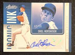 Orel Hershiser [Retail] Baseball Cards 2022 Panini Absolute Iconic Ink Autographs Prices