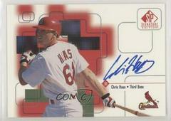 Chris Haas #CHa Baseball Cards 1999 SP Signature Autographs Prices
