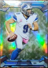 Matthew Stafford [Camo Refractor] #3 Football Cards 2013 Topps Finest Prices