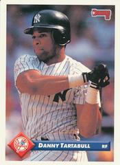 Danny Tartabull #549 Baseball Cards 1993 Donruss Prices