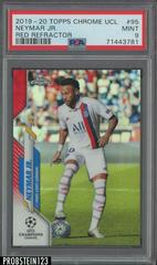 Neymar Jr. [Red Refractor] #95 Soccer Cards 2019 Topps Chrome UEFA Champions League Prices
