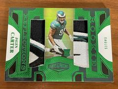 Jalen Carter [Green] #RR-3 Football Cards 2023 Panini Plates and Patches Rookie Reflections Prices