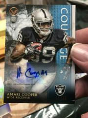 Amari Cooper [Autograph Courage] #158 Football Cards 2015 Topps Valor Prices