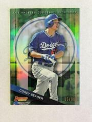 Corey Seager [Green Refractor] #TP-1 Baseball Cards 2015 Bowman's Best Top Prospects Prices
